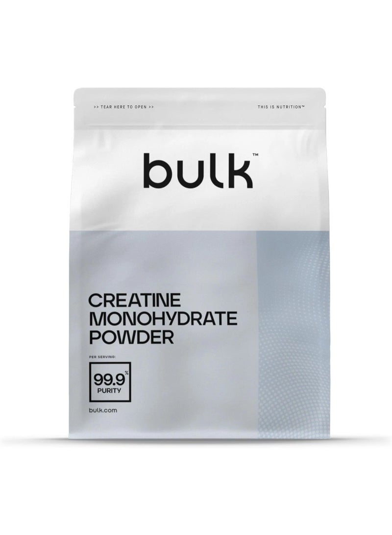 Bulk Creatine Monohydrate 500g Unflavoured - Image 1
